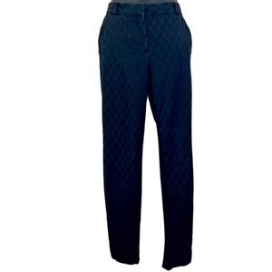 DVF Diane  Von Furstenberg size 10 black straight leg pants